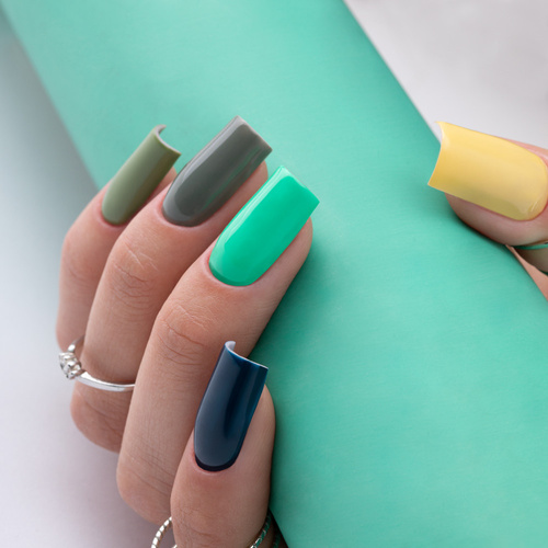 5+1gratis Lakier hybrydowy Molly Nails Rest & Relax Just Chill Out HEMA/Di-HEMA Free 8g Nr 98