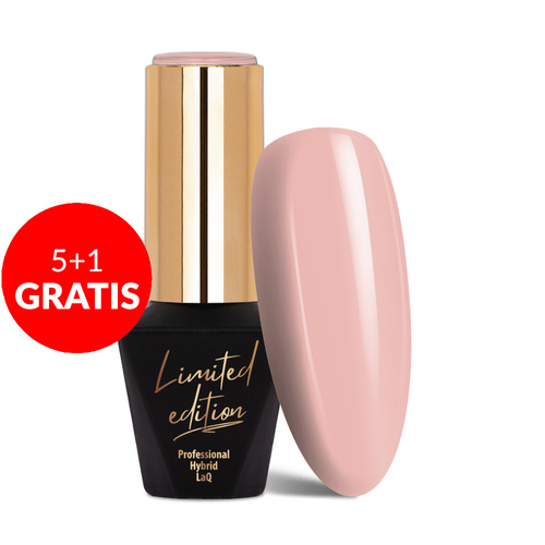 5+1gratis Lakier hybrydowy MollyLac Limited Edition Soft Haze 10g Nr 468