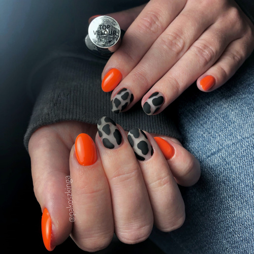 Lakier hybrydowy MollyLac Bubble Tea Passion Fruit Neon 10g Nr 131