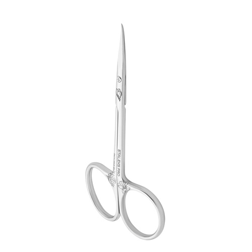 Profesjonalne nożyczki do skórek z haczykiem Staleks Pro Exclusive 21 TYPE 1 magnolia