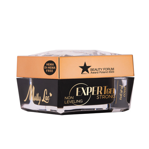 Żel budujący do paznokci Expert Gel Strong natural cover by Monika Mielniczuk MollyLac HEMA i Di-HEMA free 50g