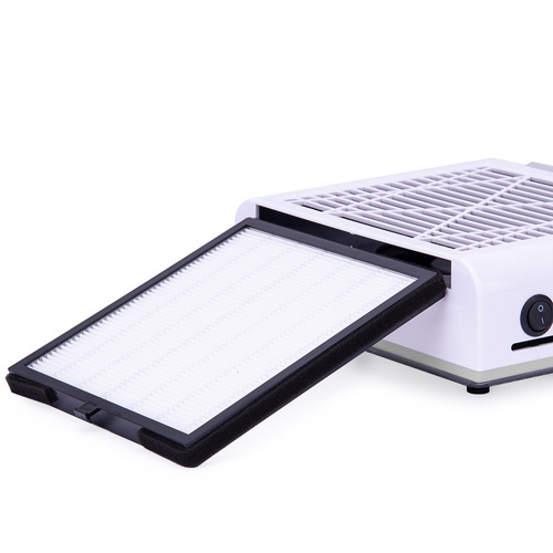 Pochłaniacz pyłu 80W kasetowy MollyLac 1-wiatrakowy White biały 858-8