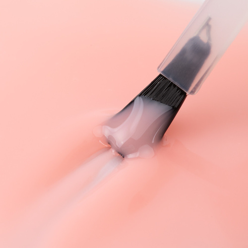 Żel do paznokci w butelce z pędzelkiem Bottle Gel AlleLac Peachy Pink 15g