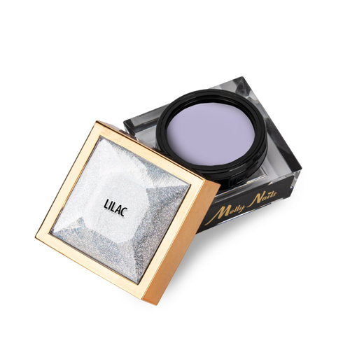 10+1gratis Creative Flow Color Gel  - kreatywny NailArt żel do efektu topniejących, miękkich wzorów Molly Nails Lilac HEMA/Di-HEMA free 5 g