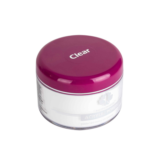 Puder akrylowy do paznokci Allepaznokcie clear Acrylic Powder 120g Nr 1