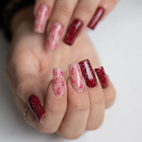 Żel budujący do paznokci HEMA/Di-HEMA Free z olejkiem z drzewa herbacianego Molly Nails HerbaLine Nude Love by Gosia Kruś 15g