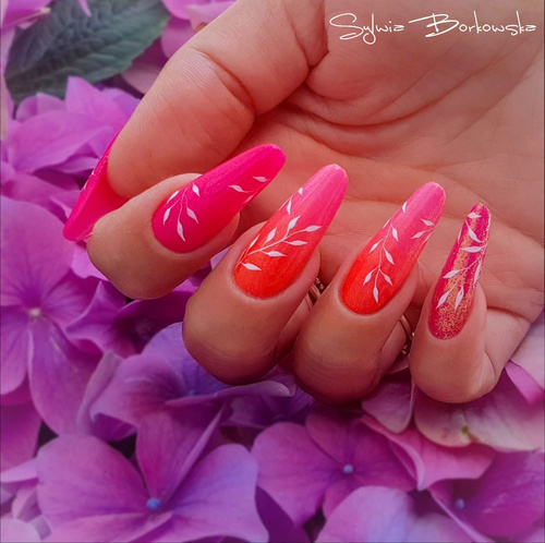 Lakier hybrydowy MollyLac Fantasyland Glitter Raspberry Kiss 10g Nr 312