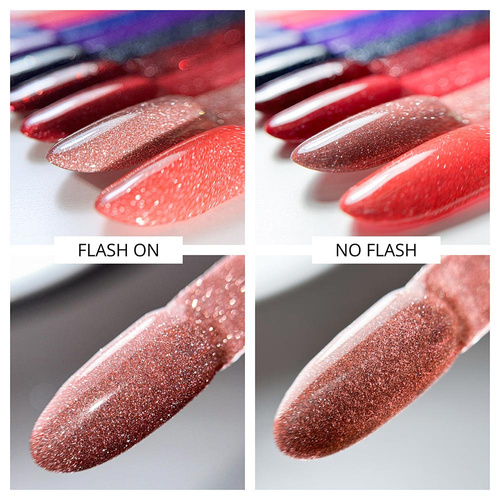 Lakier hybrydowy Molly Nails Duo Flashing Lights Metamorphosis HEMA/Di-HEMA Free 8g Nr 607