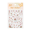 Naklejki do paznokci 5D samoprzylepne kwiaty SD-1513