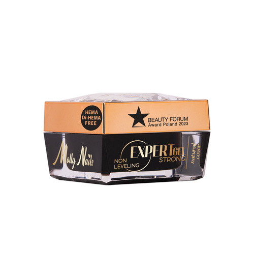 Żel budujący do paznokci Expert Gel Strong natural cover by Monika Mielniczuk Molly Nails HEMA i Di-HEMA free 15g