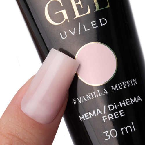 11+1gratis Akrylożel Polygel żel budujący do przedłużania AcrylGel Molly Nails HEMA/Di-HEMA Free Vanilla Muffin 30 ml