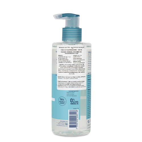 Żel oczyszczający termalny do skóry suchej i wrażliwej Celenes by Sweden 250ml