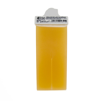 Wosk do depilacji wąska rolka Erbel Miód 100 ml