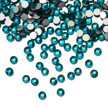 Cyrkonie do paznokci szklane SS5 Blue zircon ok.50 szt.