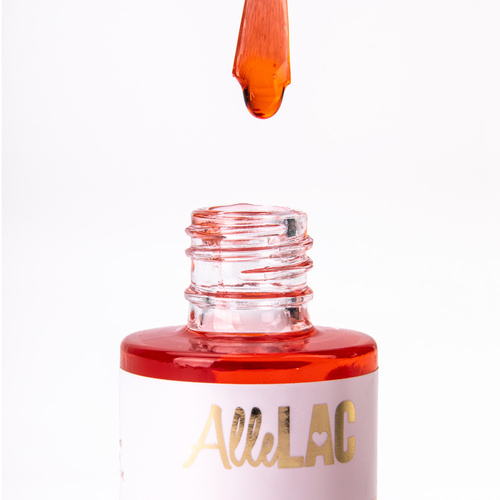 10+1gratis Oliwka do skórek i paznokci z pędzelkiem AlleLac o zapachu czerwonego jabłka 7ml