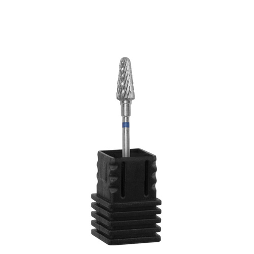 Frez z węglika spiekanego ścięty stożek niebieski Staleks Expert 6/14mm