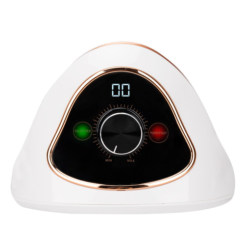 Frezarka do manicure i pedicure 68W No Name biało-złota M15 45 000 obrotów