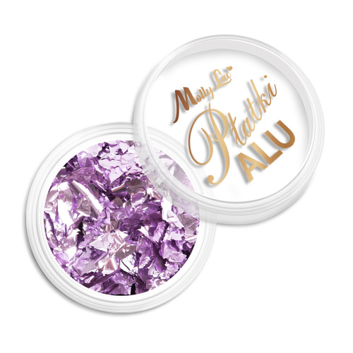 Pyłek do paznokci metaliczne MollyLac Płatki Alu 0,2 g Nr 15