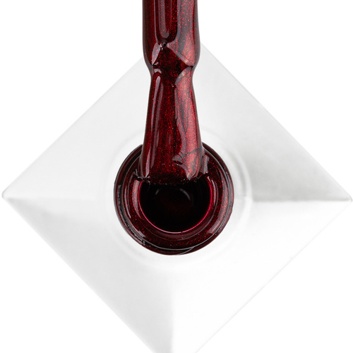 5+1gratis Lakier hybrydowy LED/UV Gel Polish Reds Cat Eye Red Nr 238 Molly Nails HEMA/Di-HEMA Free 8g