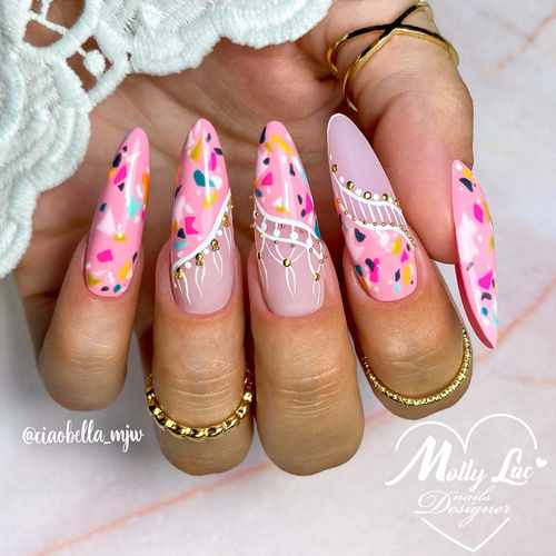 Lakier hybrydowy MollyLac Inspired By You Candy Girl 10g Nr 51