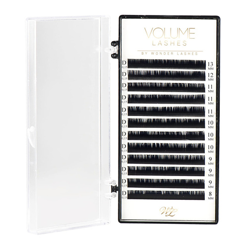 Rzęsy na pasku kaseta Wonder Lashes D 0.15 8-13mm