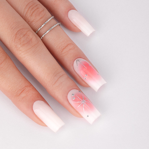 10+1gratis Pasta do zdobień ProArt Paste Molly Nails Silver HEMA/Di-HEMA Free 5g Nr 14