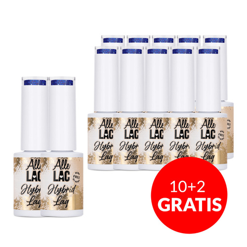 10+2gratis Lakier hybrydowy AlleLac Sheila Collection HEMA/Di-HEMA Free 5g Nr 38