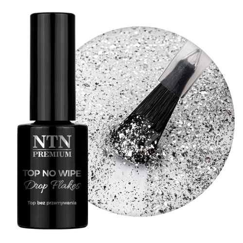 Top Drop Flakes Silver top no wipe bez przemywania NTN Premium 7g