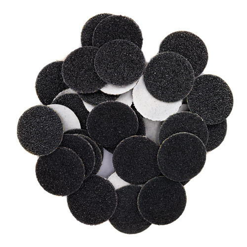 Nakładki ścierne tarcze wymienne 80 grit do PodoDisk rozmiar M 20 mm 50 szt