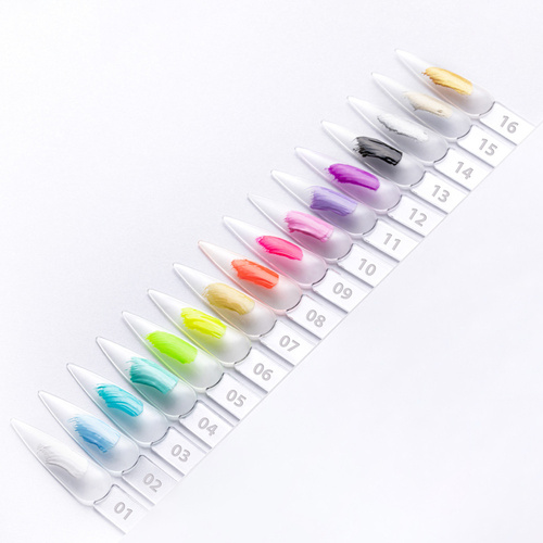 10+1gratis Pasta do zdobień Nail Art ProArt Paste MollyLac White Gold HEMA/Di-HEMA Free 5g