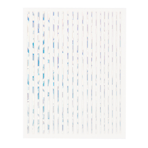 Naklejka do paznokci 3D linie holo