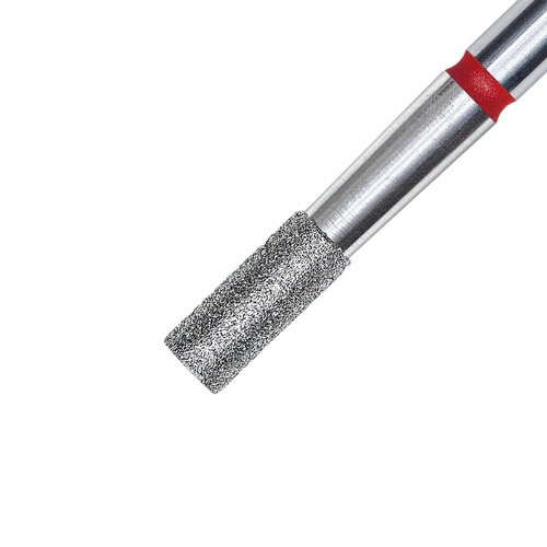 Frez diamentowy walec czerwony Staleks Expert 2,5/6mm