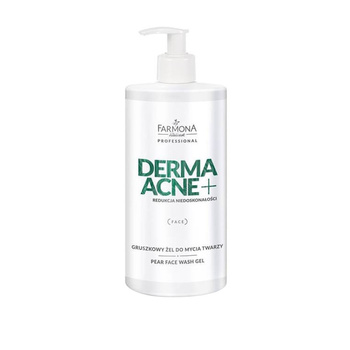 Gruszkowy żel do mycia twarzy Farmona Derma acne+ 500 ml