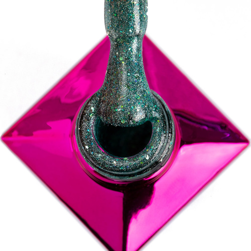 5+1gratis Magnetyczny lakier hybrydowy z efektem kociego oka Cat Eye Foxy Eyes Eye Of The Ocean MollyLac 10g Nr 556