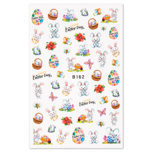 Naklejki do paznokci samoprzylepne wielkanocne B162
