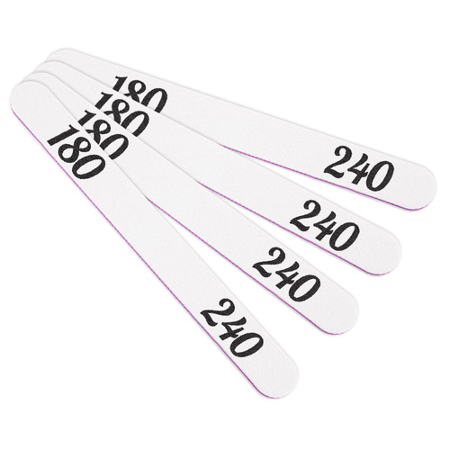 Pilnik do paznokci prosty fioletowy środek 180/240 CU-06 Standard