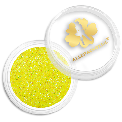 Pyłek do paznokci Syreni Pył Neonowy UV 3 świecący w promieniach UV Allepaznokcie 2,5 g Oryginalny słoiczek