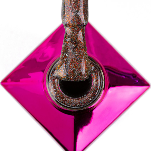 Magnetyczny lakier hybrydowy z efektem kociego oka Cat Eye Flashing Magic MollyLac 10g Nr 155