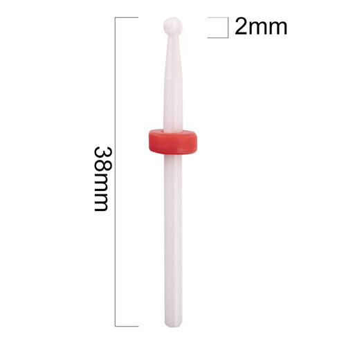 Frez ceramiczny do skórek Small Ball F 3/32" delikatny