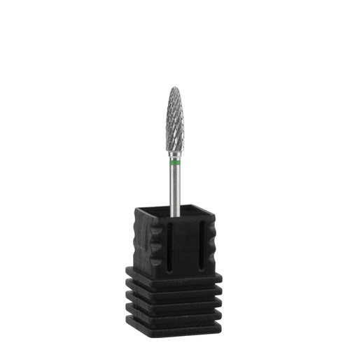 Frez z węglika spiekanego stożek okrągły zielony Staleks Expert 4/14mm