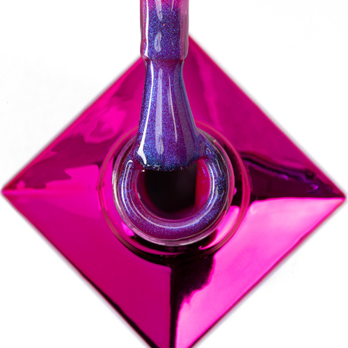 Lakier hybrydowy Molly Nails Bling it on! Purple Chic 8g Nr 504