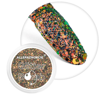 Pyłek do paznokci Glitter Bomb Effect Allepaznokcie Nr 04