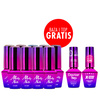 Zestaw 9 kolorów Cat Eye Womanity Molly Nails + baza i top GRATIS (X-Bond Base, Doctor Top)