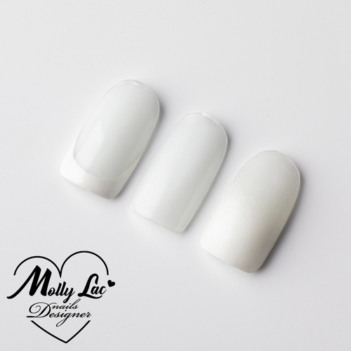 Żel budujący z tiksotropią Molly Nails One Drop Tixology Silky White 15g