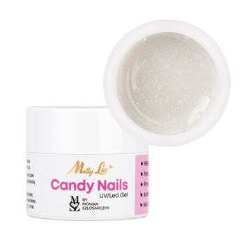 Żel do zdobień Candy Nails Candy Snow by Monika Szlósarczyk MollyLac HEMA/Di-HEMA Free 5g