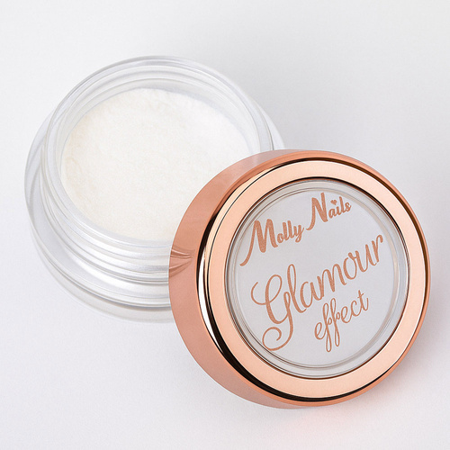 Pyłek do paznokci Glamour effect Molly Nails z pacynką Nr 5 1g