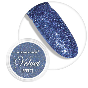 Pyłek do paznokci Velvet Effect Allepaznokcie 1,5 g Nr 17