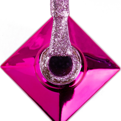 Lakier hybrydowy Molly Nails Luxury Glam Shimmy Violet 8g Nr 543