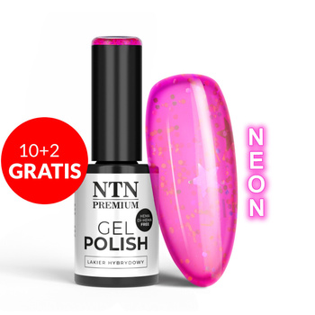 10+2gratis Lakier hybrydowy NTN Premium Impression Neon HEMA/Di-HEMA Free 5g Nr 255