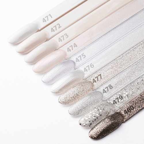 Lakier hybrydowy LED/UV Gel Polish Whites Nr 474 Limited Edition NTN Premium HEMA/Di-HEMA Free 5g